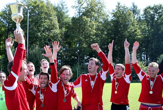 Photo d'archive Pascal Muller: Joie de l'UEFA lors de la finale de la Coupe 2013
